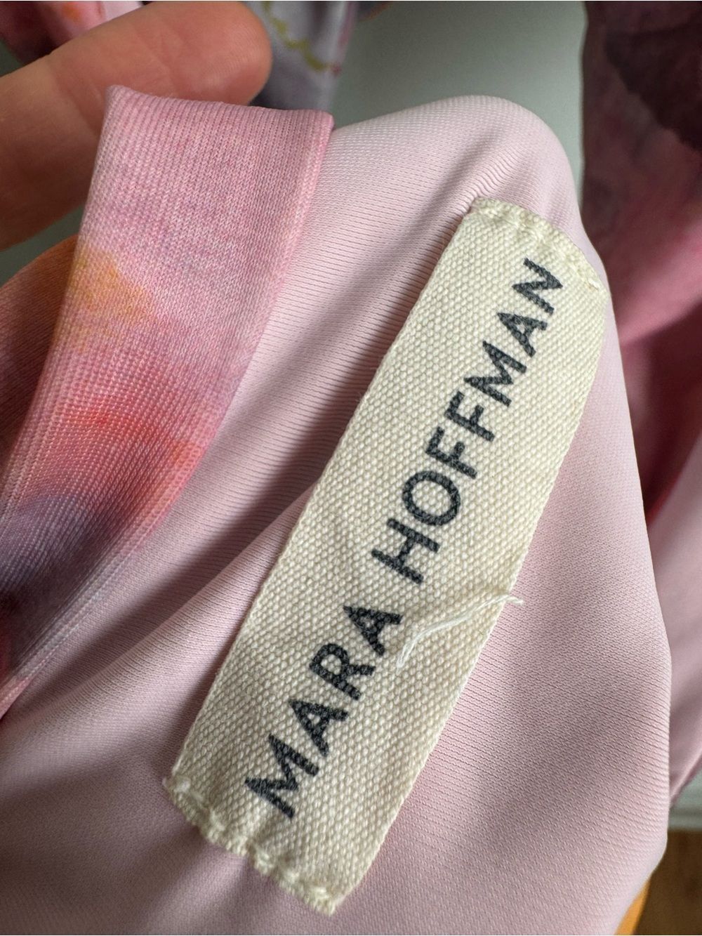 Mara Hoffman Kia Tie Front One Piece Tie Dye - Picture 6 of 6